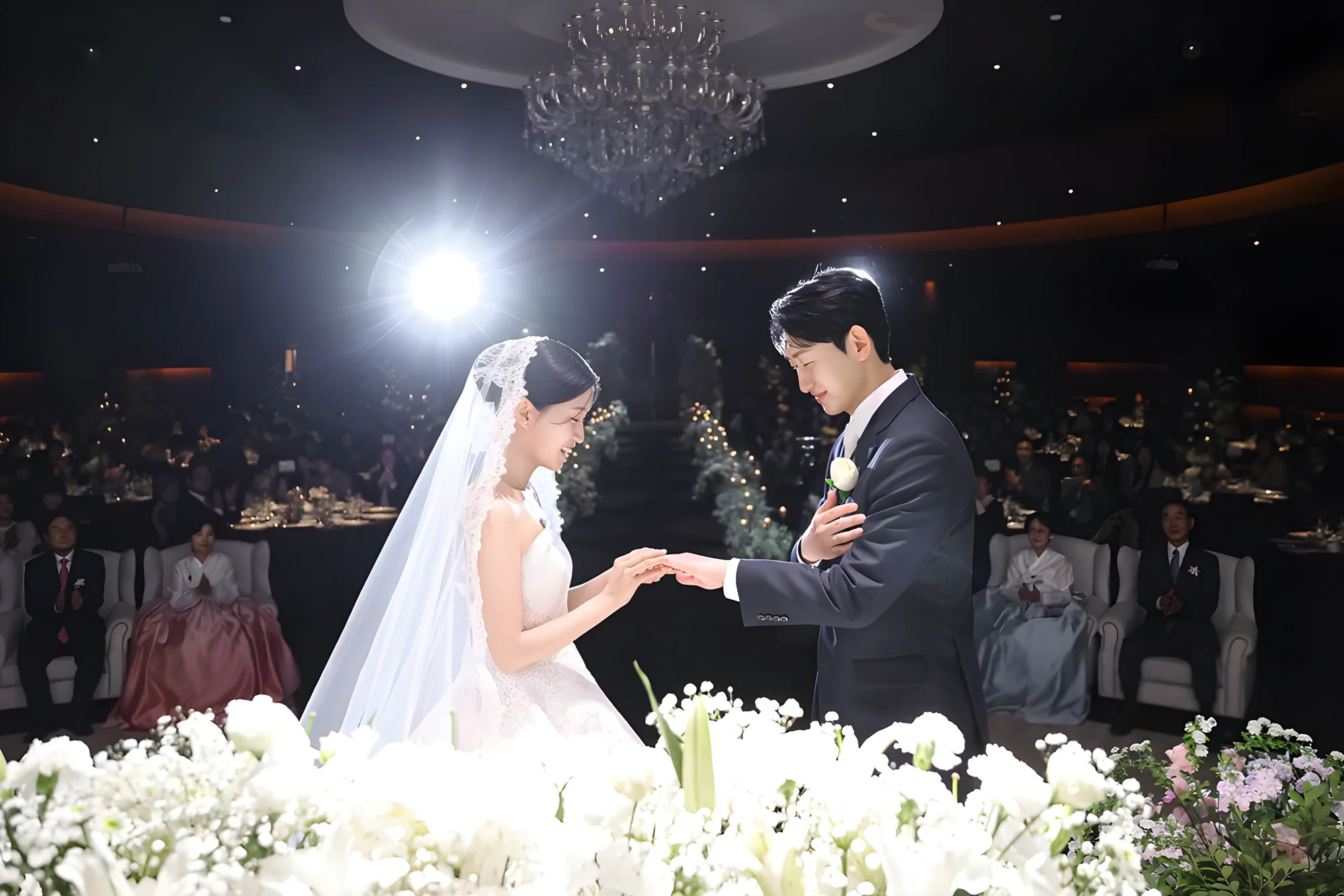 강남 그랜드힐컨벤션에서 촬영한 마리안웨딩 본식스냅 사진 1