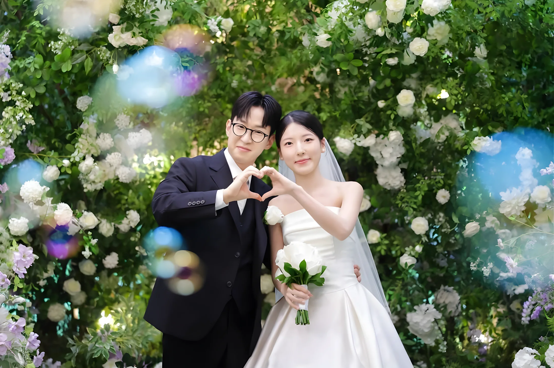 강서 보타닉파크에서 촬영한 마리안웨딩 본식스냅 사진 1