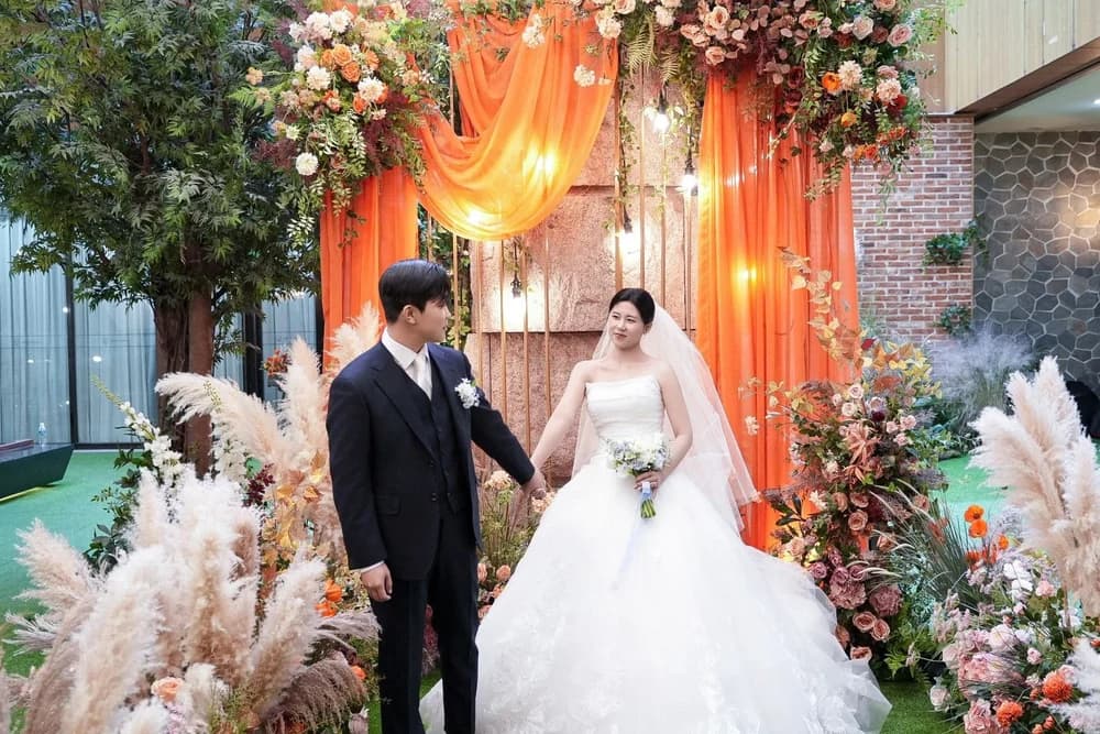 강서 보타닉파크에서 촬영한 마리안웨딩 본식스냅 사진 1