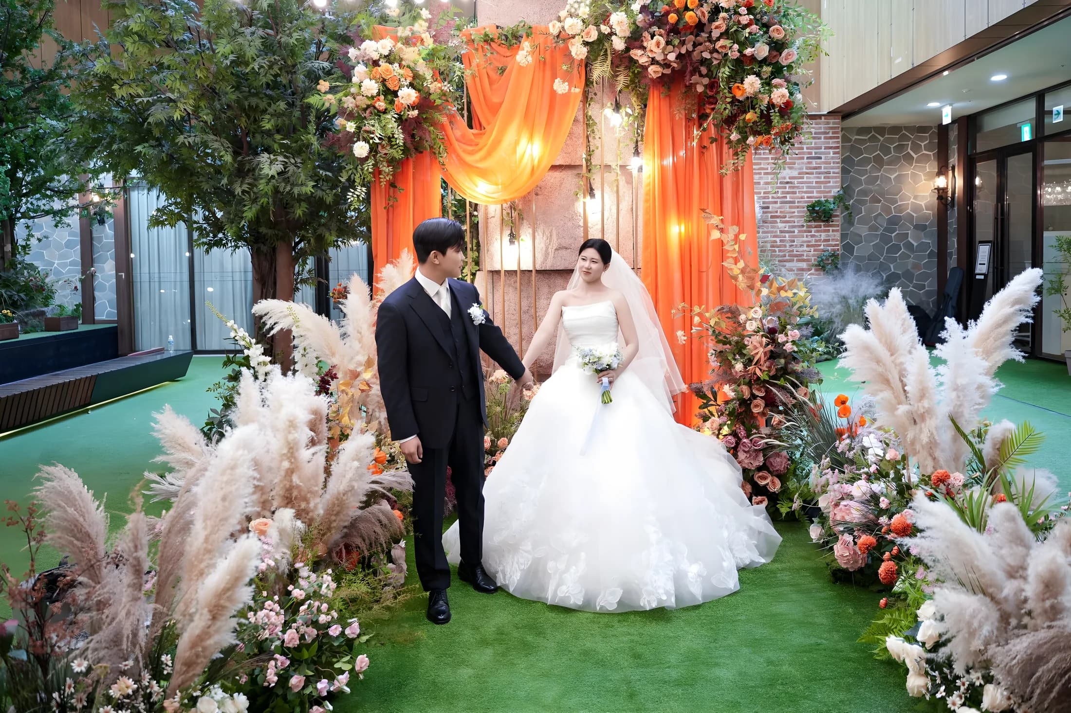강서 보타닉파크에서 촬영한 마리안웨딩 본식스냅 사진 1