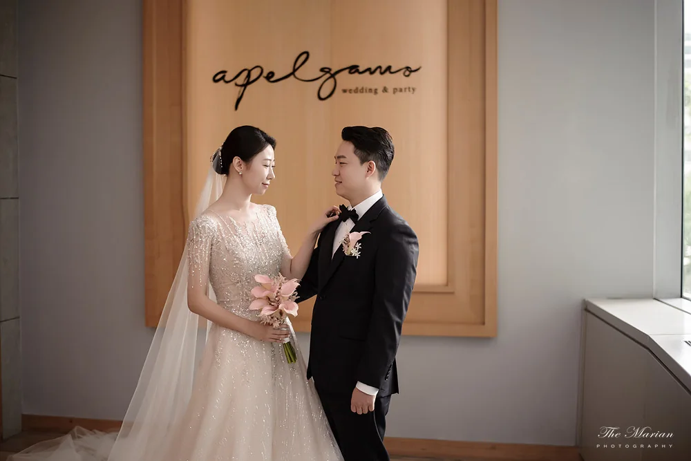 잠실 아펠가모에서 촬영한 마리안웨딩 본식스냅 사진 1