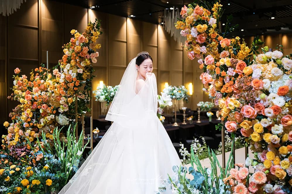 잠실 아펠가모에서 촬영한 마리안웨딩 본식스냅 사진 1