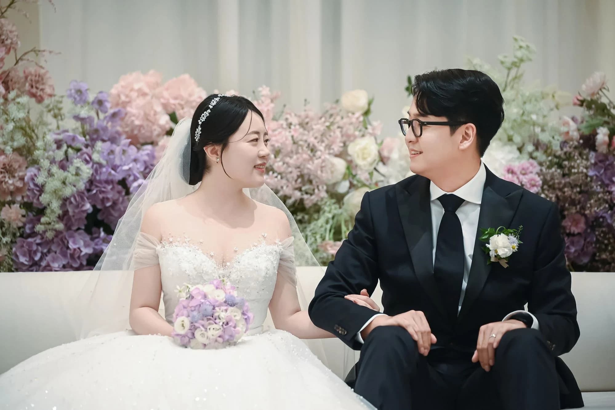 노블레스웨딩에서 촬영한 마리안웨딩 본식스냅 사진 1