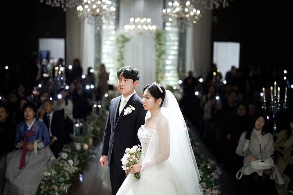 평택 티웨딩에서 촬영한 마리안웨딩 본식스냅 사진 1